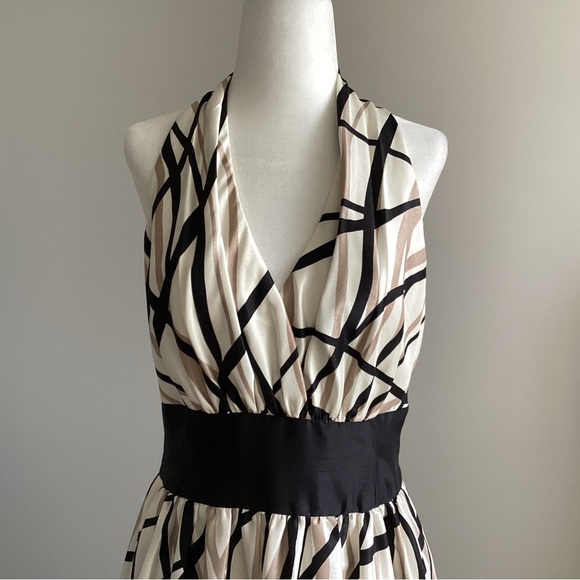 Evan-Picone Sleeveless Halter-Style Dress, Size 6 - Picture 4 of 7